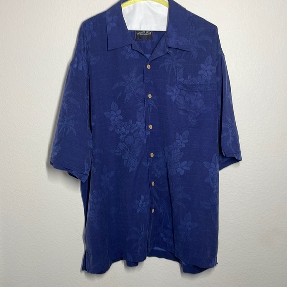 Jamaica Jaxx silk Hawaiian shirt - Picture 1 of 6